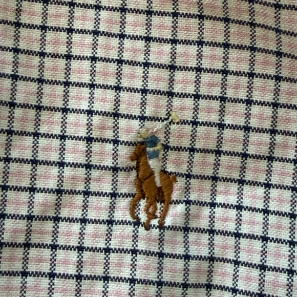 Ralph Lauren Mens Button-Down Cotton Check Shirt - Picture 5 of 7